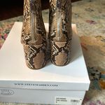 Steve Madden Snake Print Booties  Photo 1