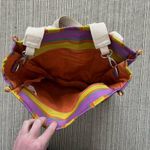 Urban Outfitters  Serena Mesh Tote Bag- Striped canvas tote Photo 3