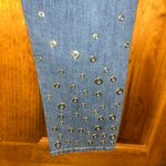 Michael Kors Izzy Gold Embellished Cropped Jeans Sz 4-EUC Photo 8