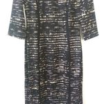 Connected Apparel striped sheath knee length dress women’s Size 6 Photo 2