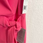 Donna Morgan NWT  Womens Dress Pink Sheath Sleeveless Tie Waist Size 14 Photo 6