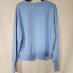 JoyLab Mon amour cherry Women's blue sweater Size Medium Photo 5