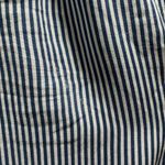 Forever 21 M Blue & White Striped Long Sleeve Loose Fit Shirt Dress Photo 2