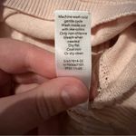 Athleta Evergreen Hoodie Sweater Long Sleeve V Neck in Ballerina Gown Sz L Photo 7