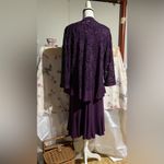 R&M Collection Purple Dress and Jacket Size 18 Photo 8