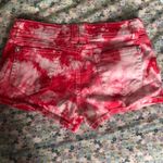 Wall Flower  tie dye red shorts size 5 Photo 3