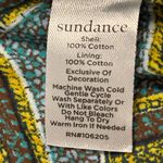 Sundance  Open front cardigan jacket Pink/Olive print. embroidered edging Size XS Photo 6