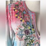 Sundance  Dreaming in Color Women's Tunic Cover up Tie Dye Beaded Size Small Photo 5