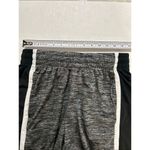 Nba Men’s Black Gray Athletic Basketball Shorts Size Medium Logo Side Stripes Photo 4