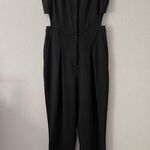 Mustard Seed  sleeveless cutout jumpsuit black small Photo 0