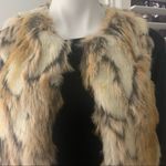 Laundry by Shelli Segal Laundry by Shelli Seagal Faux Fur Coat Vest Photo 9