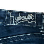 Hydraulic Vintage Y2K  Low Rise Dark Wash Denim Jeans Size 7/8 Photo 4