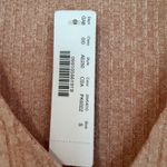 J Crew Puff Sleeve Ribbed Sweater Women's Small Coral Preppy Classic Career Pink Photo 4