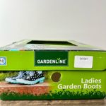 Gardenline Women's Teal and Black Boot Size 10 #B1301 Photo 2