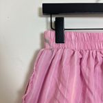 Free People Day to Day Boxer Shorts in Pink Combo Size Medium Photo 7