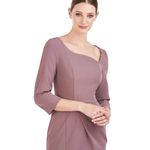 Kay Unger Anya Midi Dress Pink Mauve 6 Photo 3