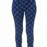 San Soleil Knotical Navy Ladies Small Capri ankle Pants Golf XL Blue Photo 0