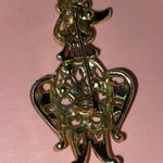 Prissy Poodle Swarovski Crystals Brooch Gold Photo 7