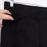 American Giant Ponte Kick Flare Pant Size 10 Made In USA Black Photo 4