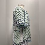 Loft Patchwork Patterned Boho Peasant Blouse Photo 2