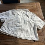 Anthropologie Maeve Poplin Cropped Blouse Photo 7