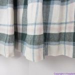 Madewell NEW  Lucie Elbow-Sleeve Smocked Mini‎ Dress in Lebaum Plaid, M Photo 16