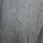 Oddy Nwt Miami Lantern Sleeve Button Up Over Sized Shirt Blouse Size Medium Photo 3