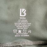 BuffBunny Women’s Luna High Waisted Sage Green Compression Leggings Size Small Photo 3