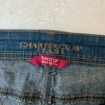 Charter Club  Stylish Dark Blue Straight Jeans for women sz 18 Photo 4