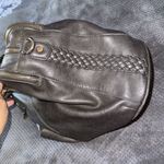 Antik Kraft Roxanne Braided Handle Taupe Vegan Leather Satchel Purse Handbag Photo 13