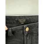 Rachel Roy Jeans Women 6/28 Kindness Mid Rise Girlfriend Black Denim NEW Preppy Photo 2