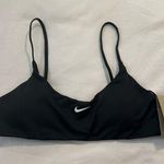 Nike Black Swim Sports Bra with Adjustable Straps Photo 0