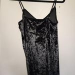 Hollister  black velvet slip dress size S Photo 2