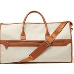 NEW Brouk & Co 2 in 1 garment / travel bag / duffle bag / canvas/tote bag /gym Orange Photo 2