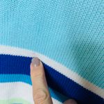 Eddie Bauer  Cotton Striped Sleeveless Sweater Tank Sz Medium Photo 8