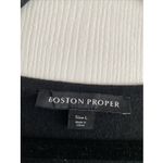 Boston Proper  Womens Large Black Cashmere Blend Sleeveless Sweater Photo 1