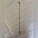 Authentic Virgins Saints & Angles (VSA) Silver Crystal Cross Necklace Photo 7