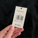 AYBL  black reflex seamless long sleeve cropped top size small Photo 1