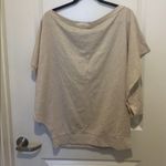 BlueAsphalt NWT Blue asphalt oatmeal dolman blouse Photo 5