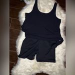 Nike  black Bliss Luxe Training 2 in 1 Dress SZ 1X Photo 5