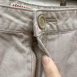 Aeropostale Vintage Y2K Khaki Chino Cargo Shorty Shorts Beige Juniors Size 11/12 Photo 3