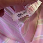 Oscar de la Renta Pink Label Pink & Green Striped Vintage Capri Pajamas Size L Photo 11