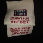 Faded Glory FG 26/28 Plum Brown Lace Trim Tank Top Plus Photo 3