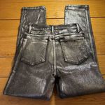 frame denim Frame silver le sylvie slender straight coated 26 Photo 7