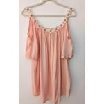 Women's Blouse Tops Flowers Cold Shoulder T Photo 1