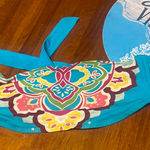 Victoria's Secret Teal and Multicolor Bikini Top Photo 0