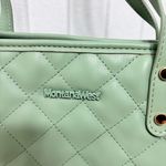 Montana West Montana West Quilted Handbag Leather Tote Purse Shoulder Bag Large Satchel Hobo Photo 1