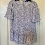 Apt. 9 Adorable Women's ® Ruffle Peplum Top - Brand new, never worn! 🤍🖤✨ Photo 2