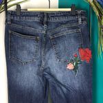 Free People cropped relaxed embroidered jeans Photo 1