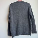 RE/DONE  Redone 90’s Oversize Crewneck Gray Wool Blend Relaxed Sweater Size XS Photo 8